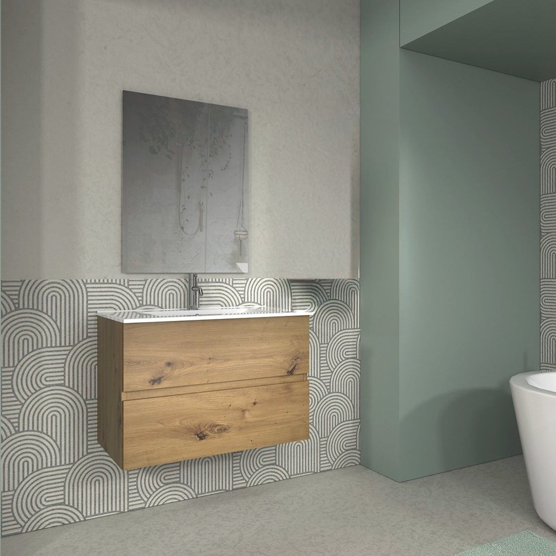 Mueble baño suspendido Triana con lavabo - Thebath