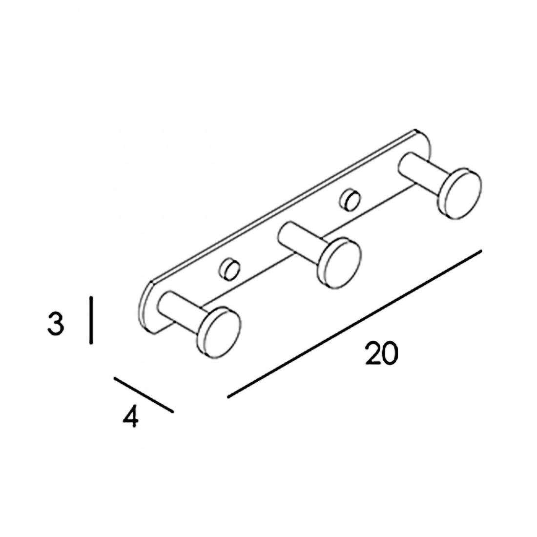 Percha triple Eco 6500