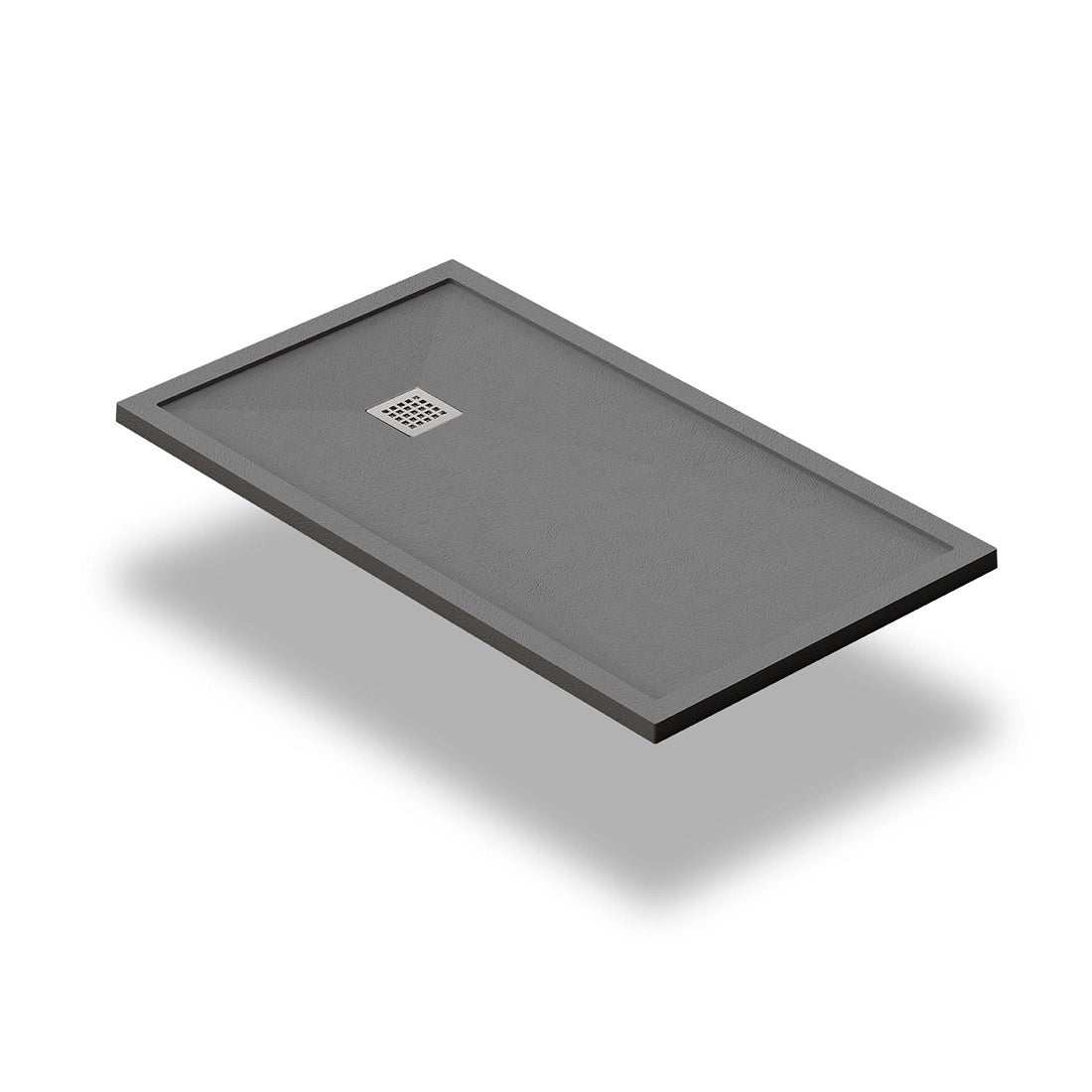 Plato de ducha resina textura pizarra Bay