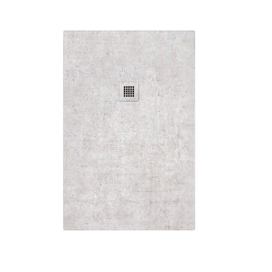 Plato de ducha resina textura Pizarra Calobra