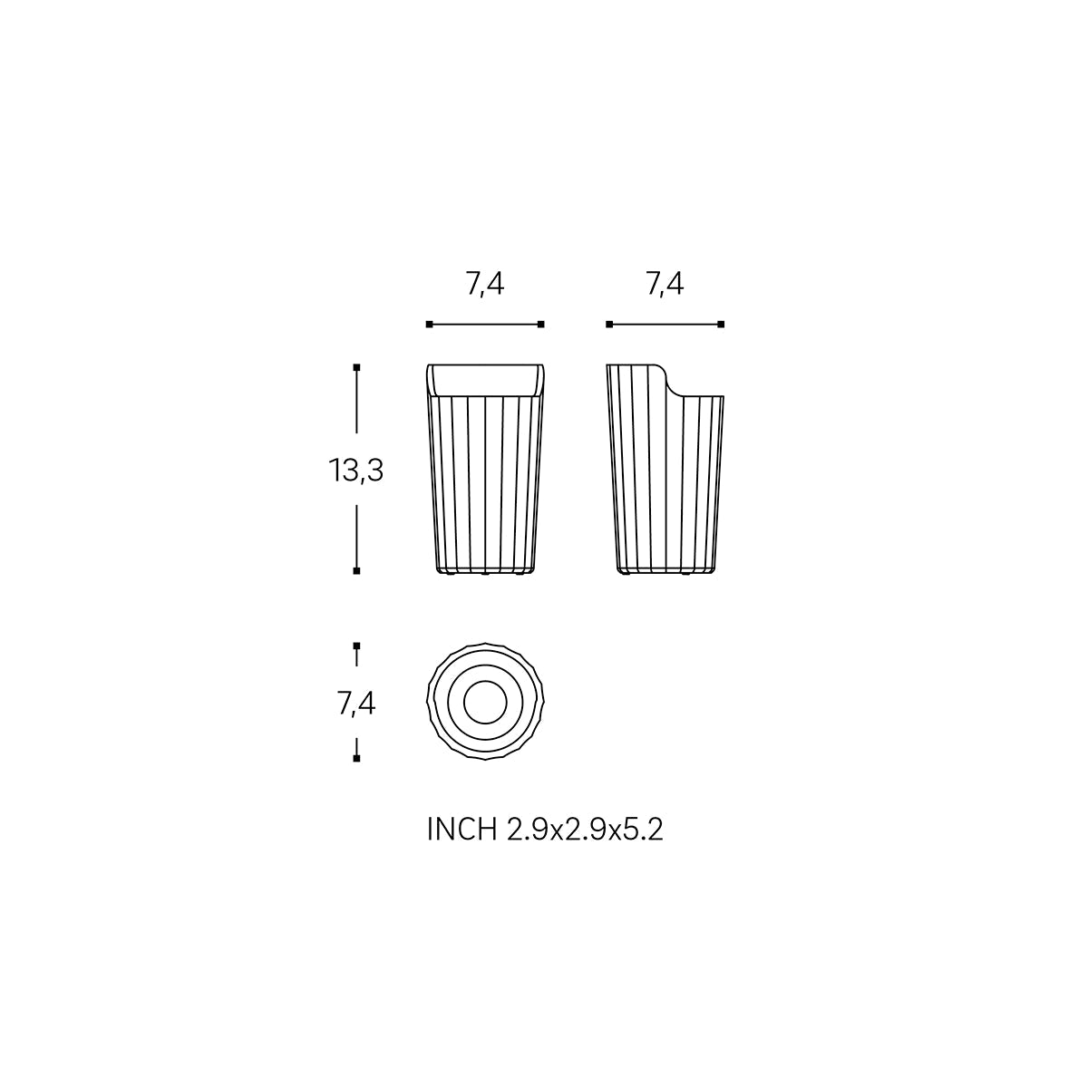 Portacepillos de dientes para baño L´Avenir - Thebath