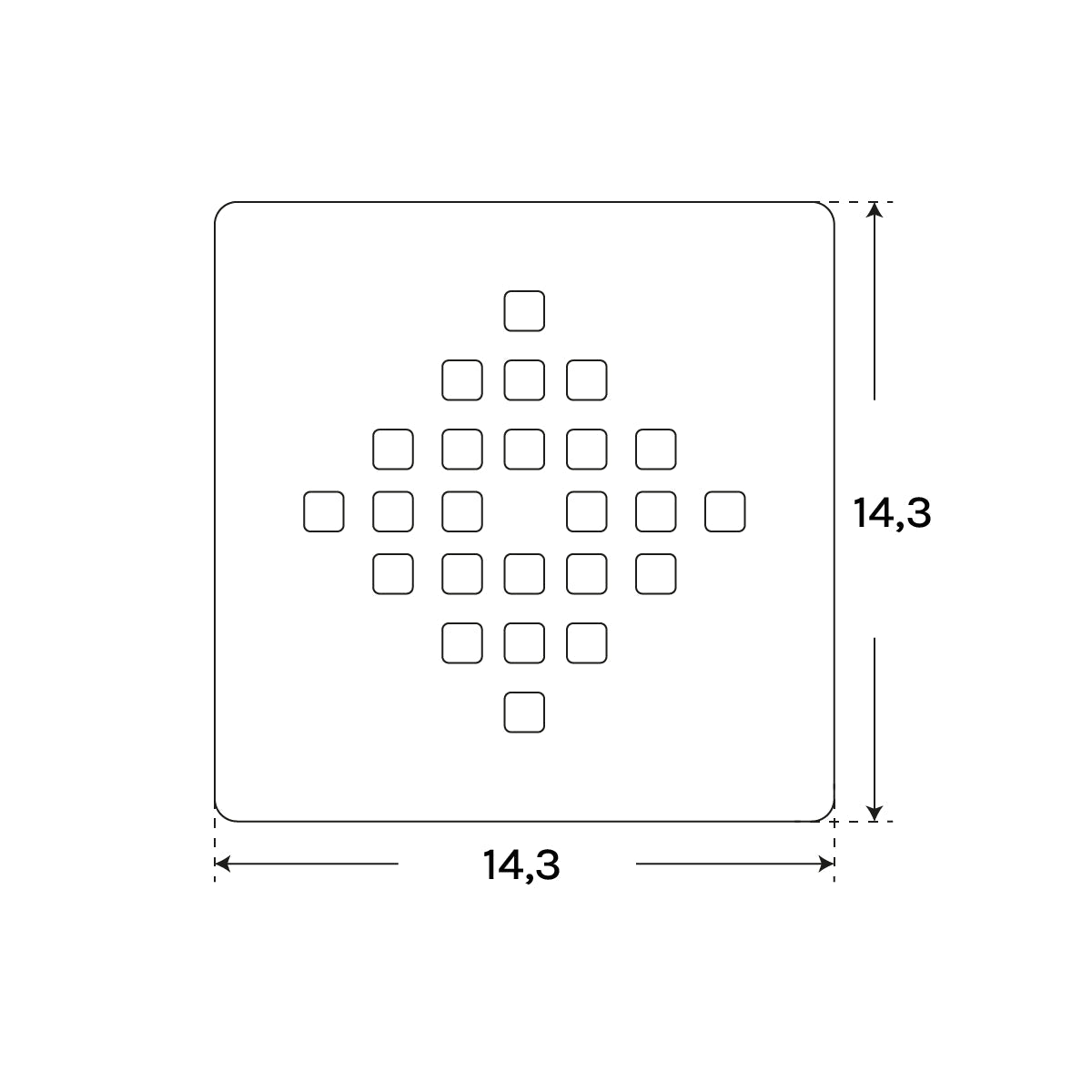 Rejilla para plato de ducha OTIUM - Thebath
