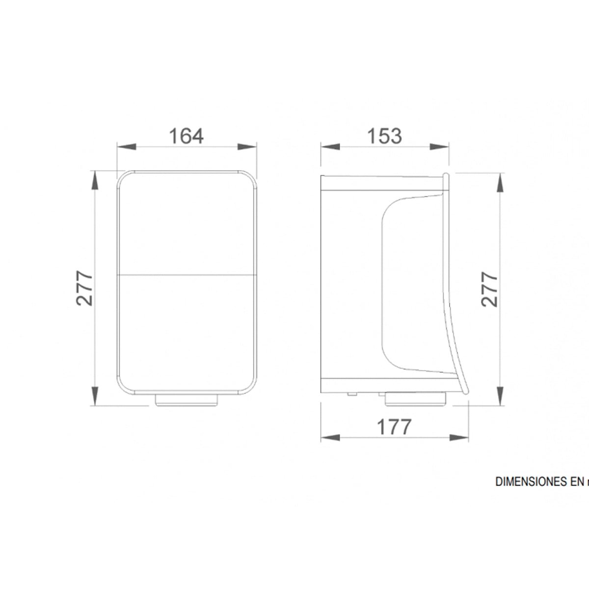 Secador de manos VFusion - Thebath