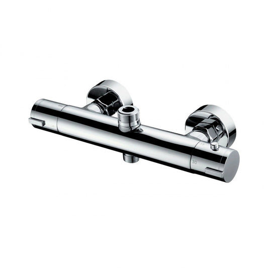 Termostático para sistema de ducha con doble toma Escade Cromo