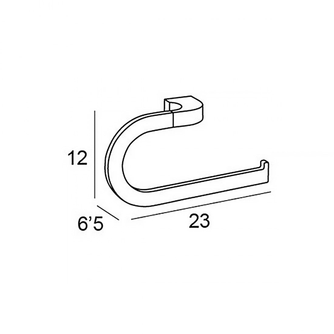 Toallero aro para pared