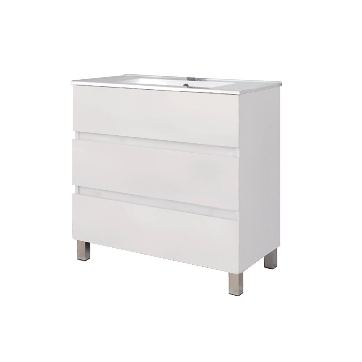 Mueble de baño con patas Triana y lavabo - Thebath