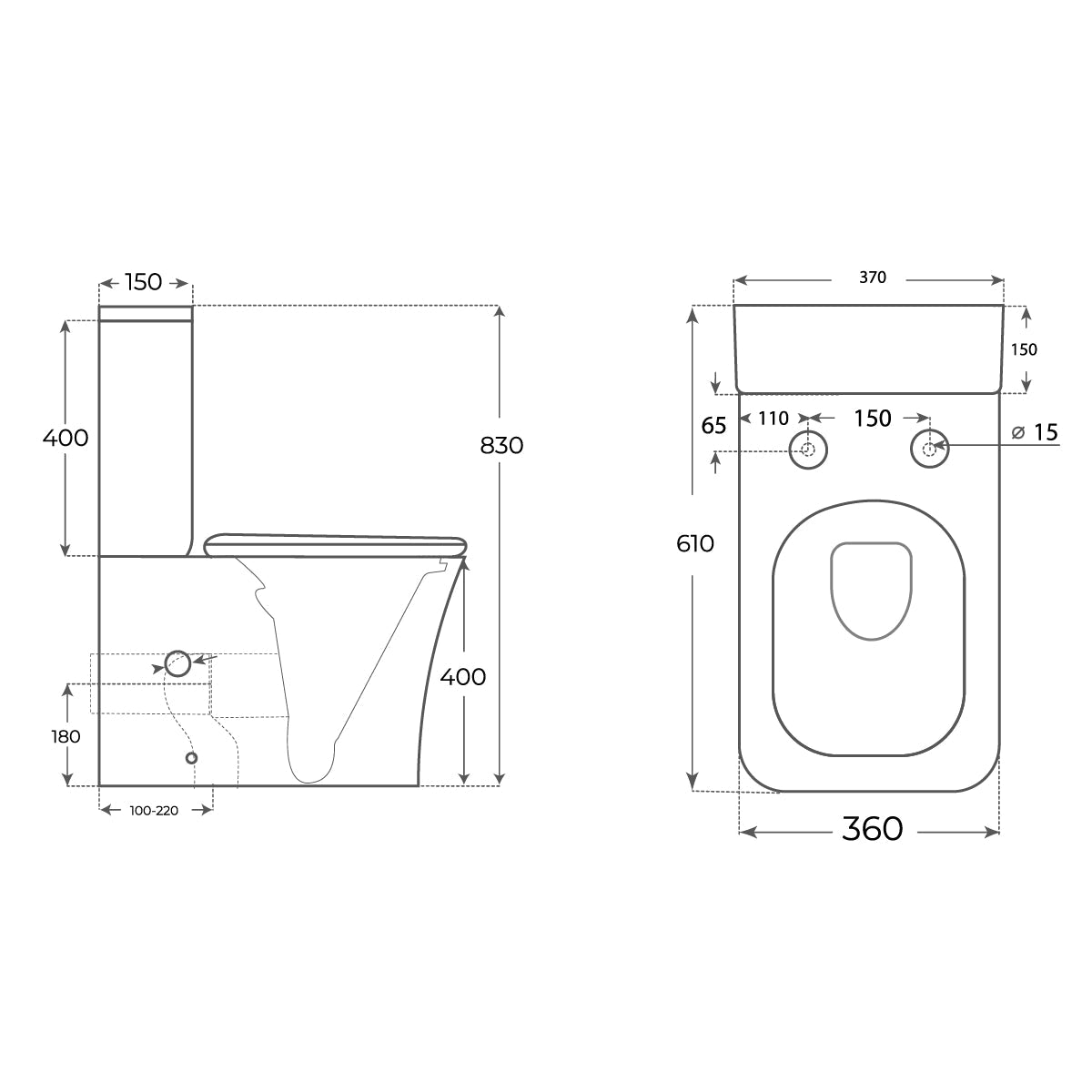 WC completo Koa - Thebath