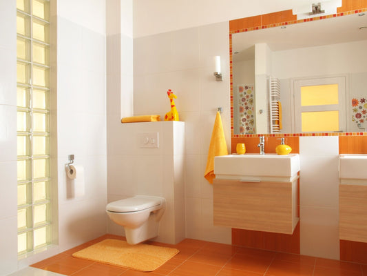 Efectos ópticos para ampliar un baño pequeño - Thebath