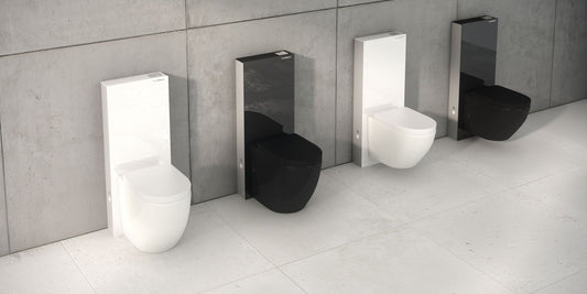 Diseño de baños: blanco o negro, tendencias actuales - Thebath