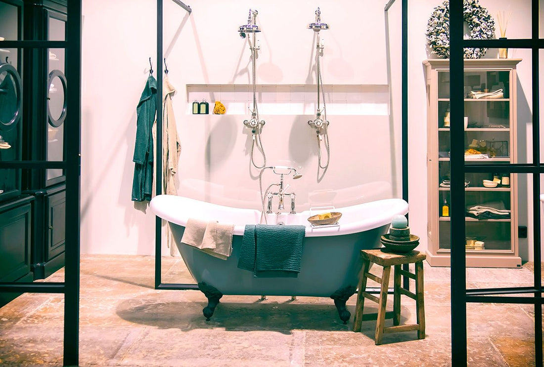 Cómo crear baños clásicos con aires renovados