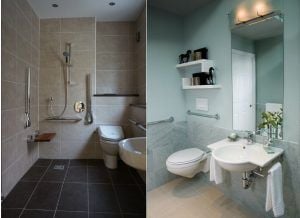 Baños para minusválidos 100% seguros