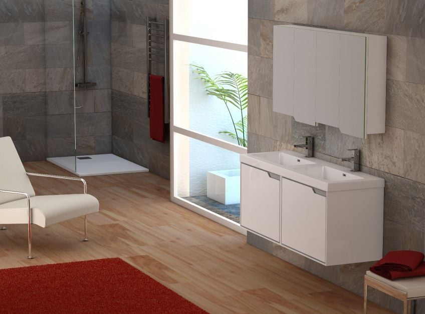 Mueble con lavabo incluido, la opción perfecta para baños pequeños - Thebath
