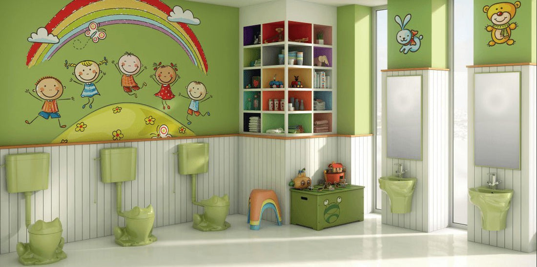 Sanitarios infantiles ideales para guarderías - Thebath