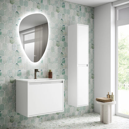 Meuble de salle de bain avec lavabo à poser Atelier