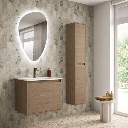 Meuble de salle de bain avec lavabo à poser Atelier