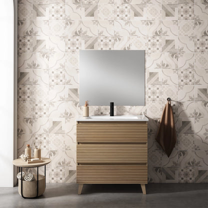 Meuble avec lavabo pour salle de bain Aruba