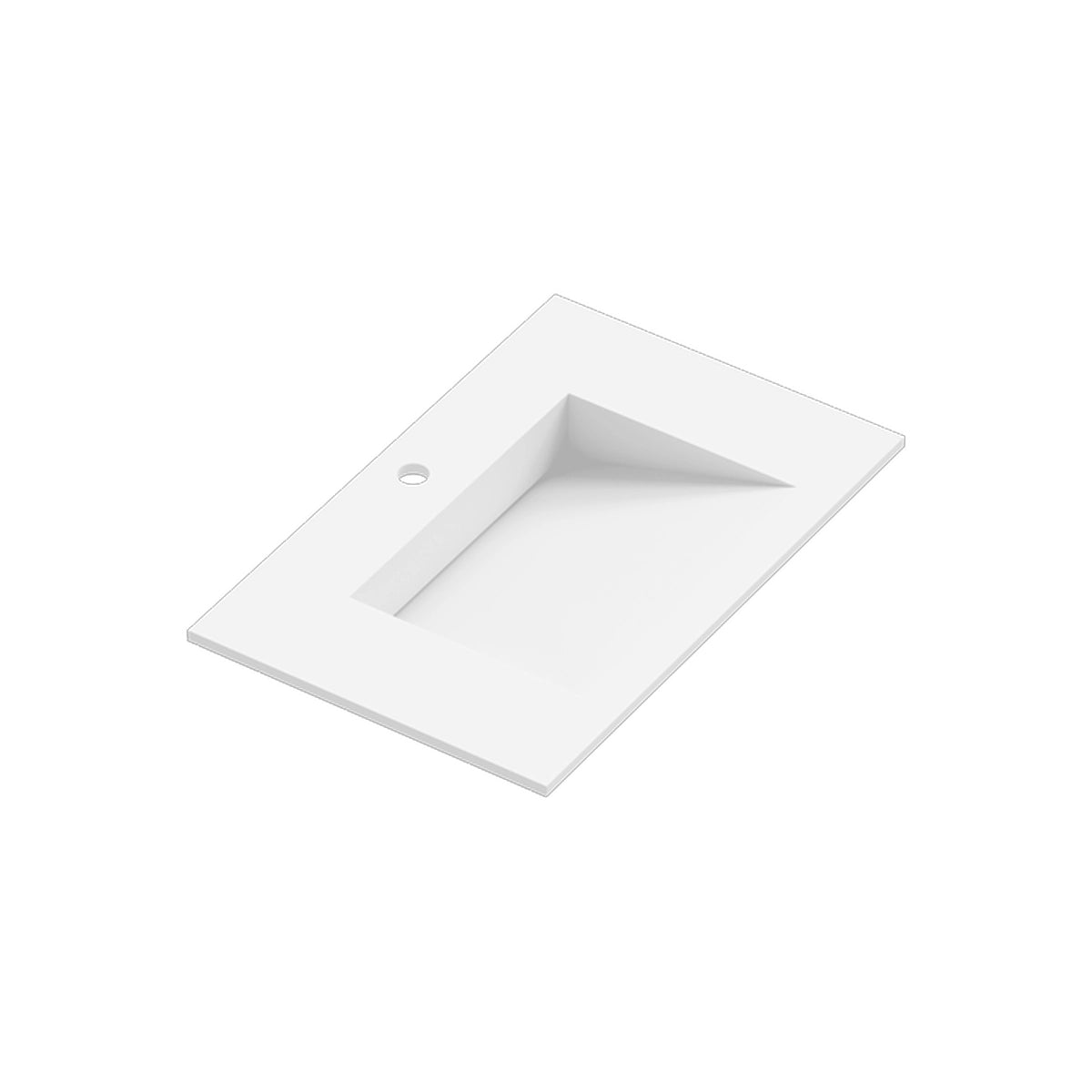 Lavabo en surface solide Iris 