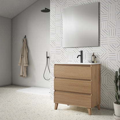Meuble avec lavabo pour salle de bain Aruba