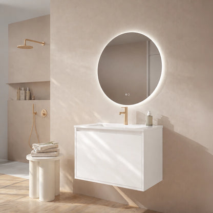 Meuble de salle de bain avec lavabo à poser Atelier
