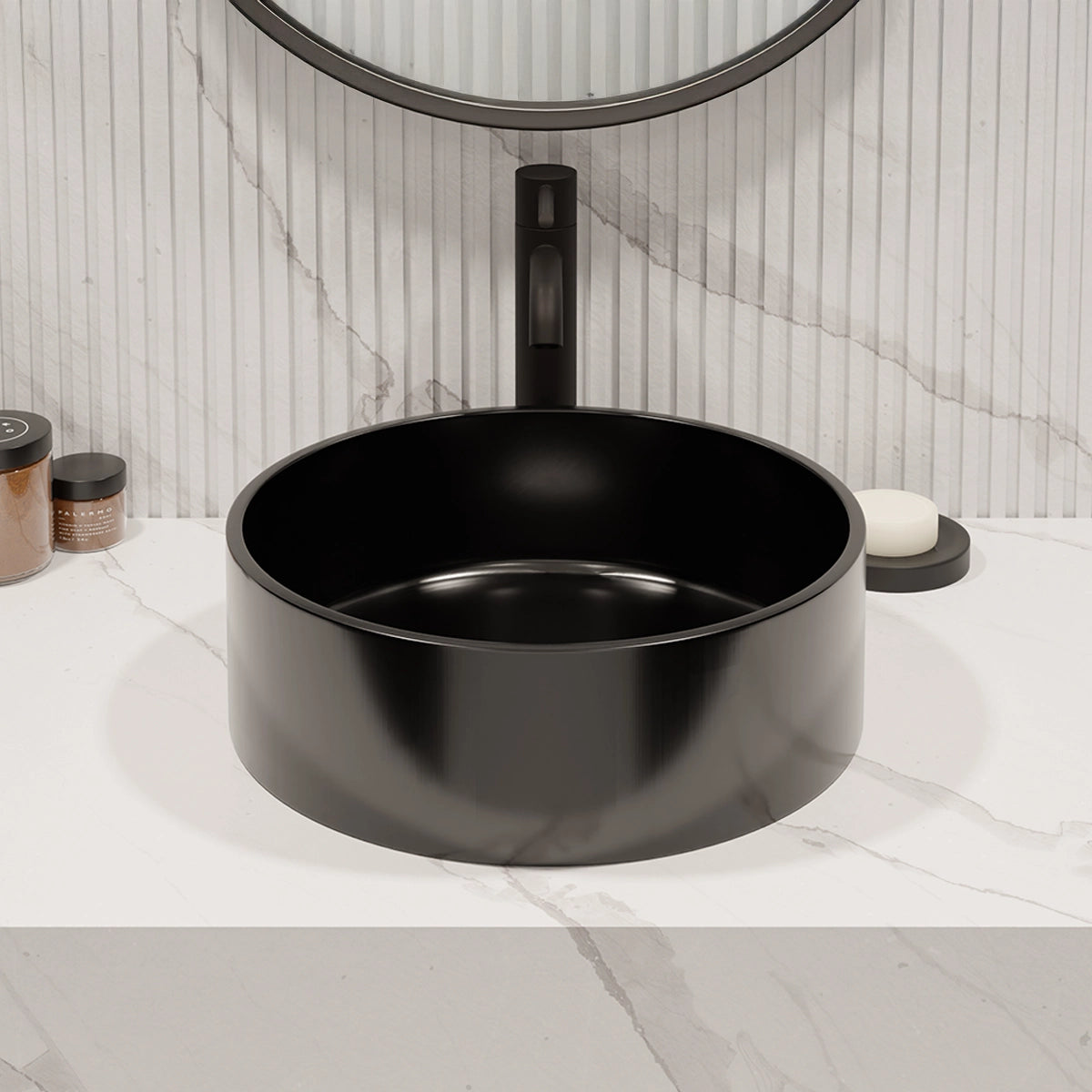 Lavabo en acier inoxydable Acris 