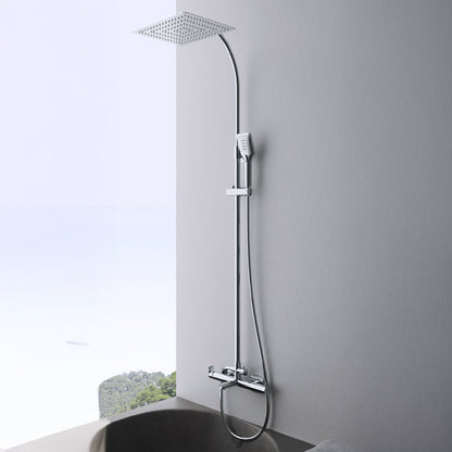 Colonne de douche mitigeur extra haute Ara