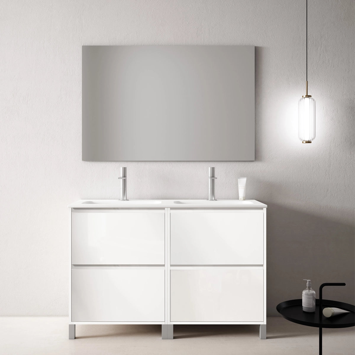 Esemble meuble lavabo double Porto