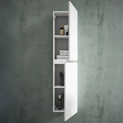 Meuble auxiliaire suspendu de salle de bain moderne Porto