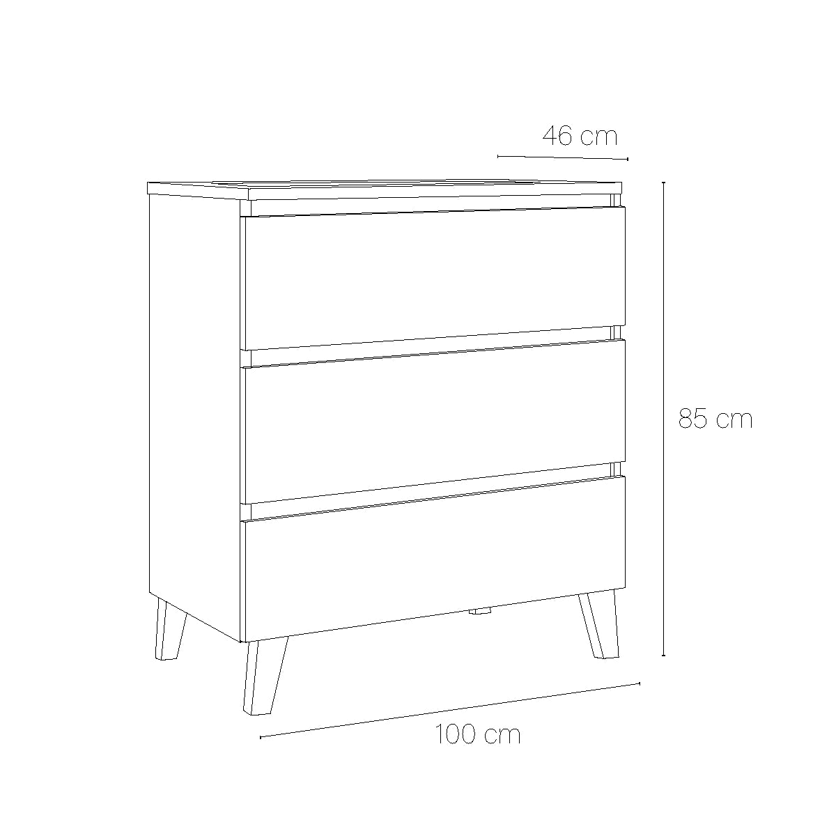 Meuble avec lavabo pour salle de bain Aruba