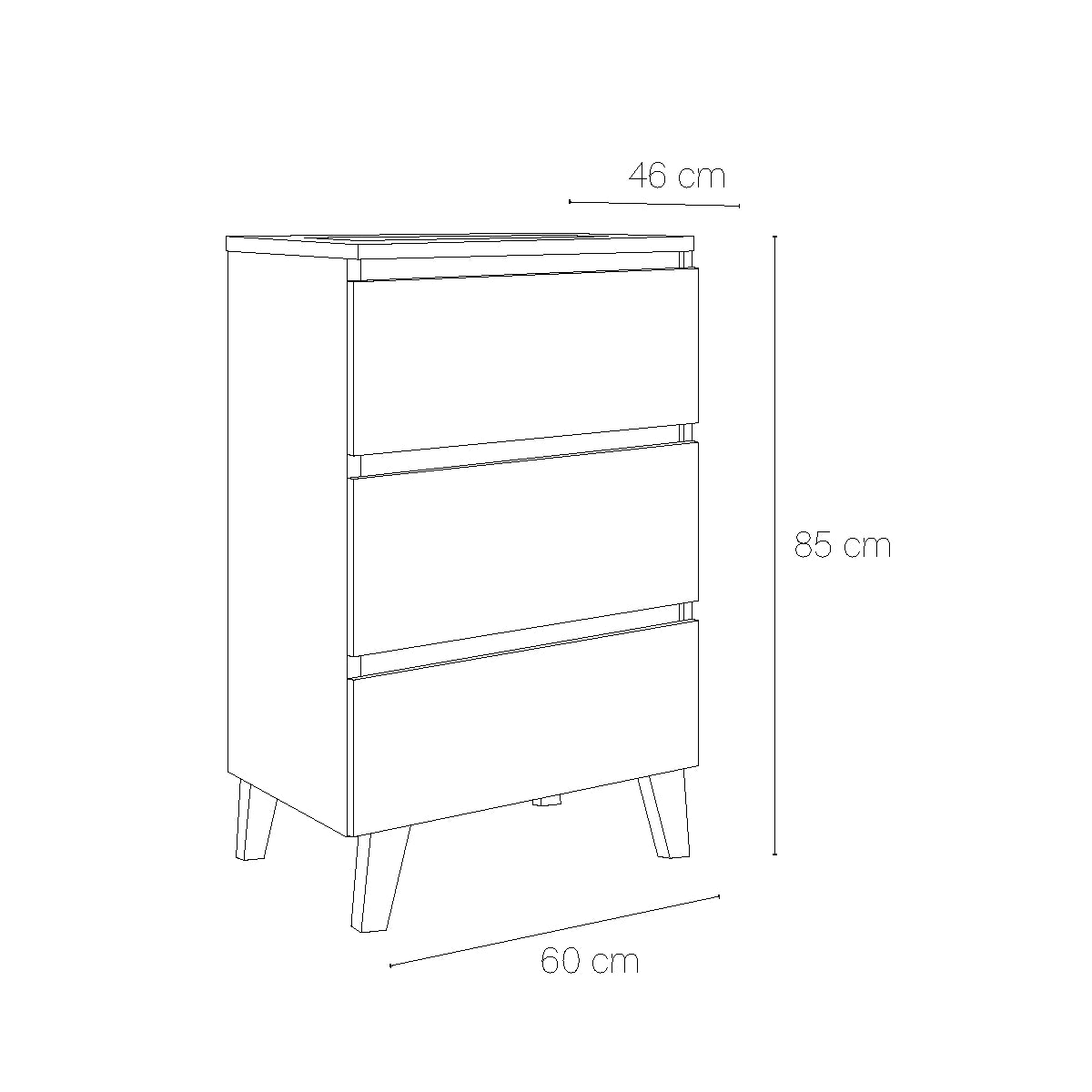 Meuble avec lavabo pour salle de bain Aruba