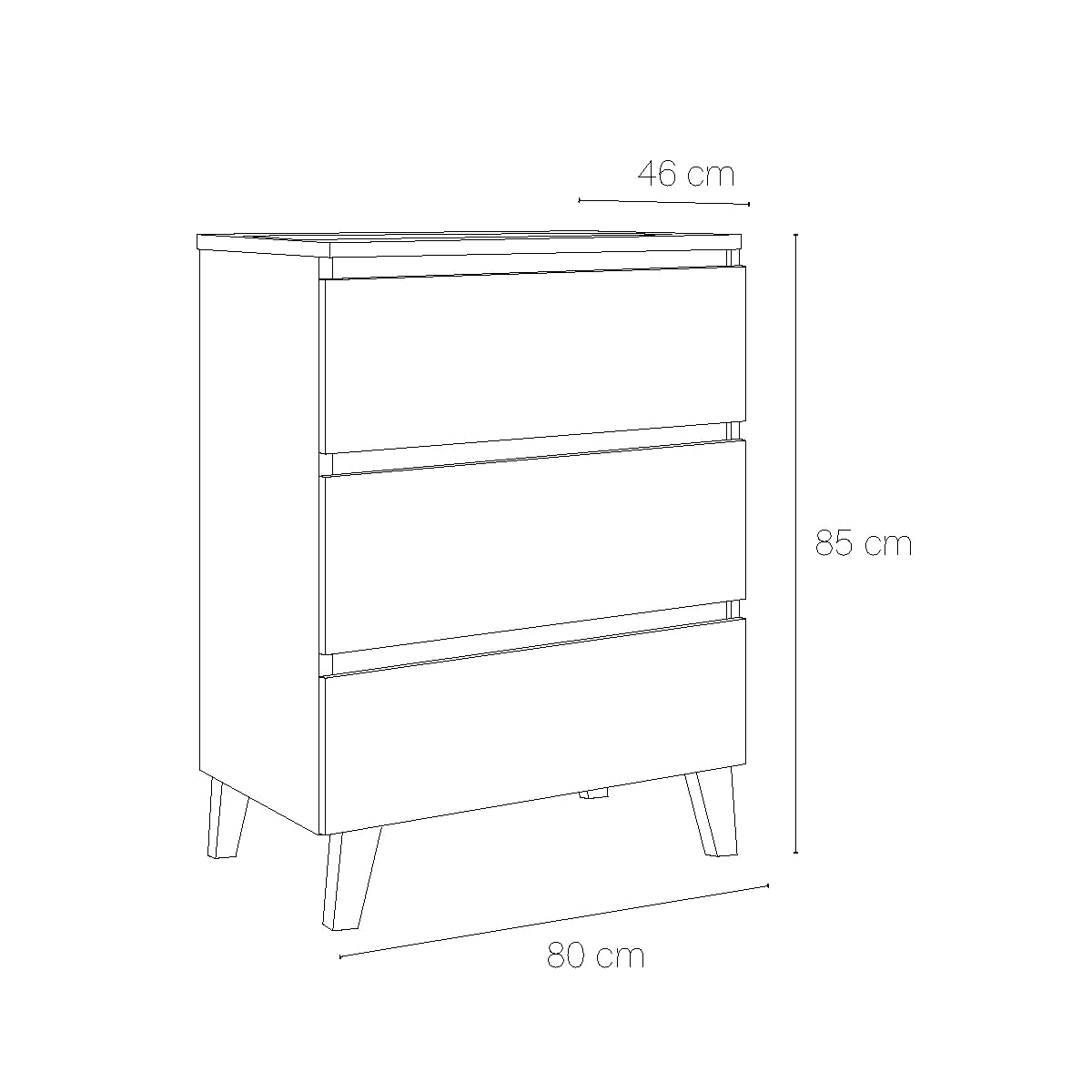 Meuble avec lavabo pour salle de bain Aruba
