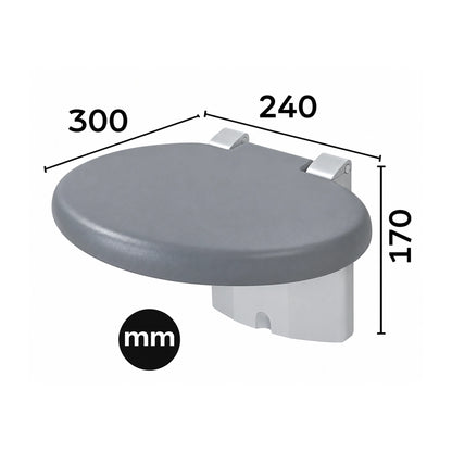 Siège de douche pliable