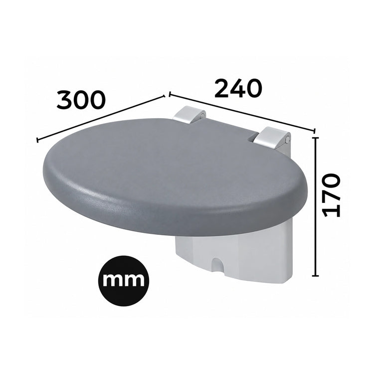 Siège de douche pliable