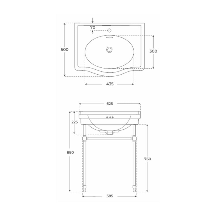 Lave-main vintage Galia