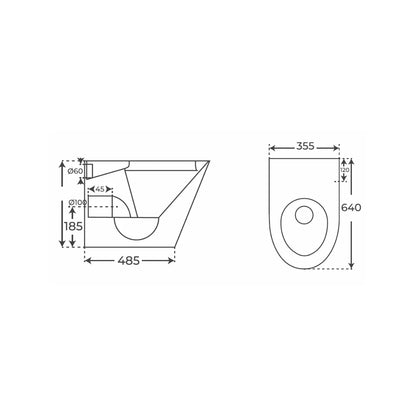 Sanitario acero inoxidable Neus - Thebath