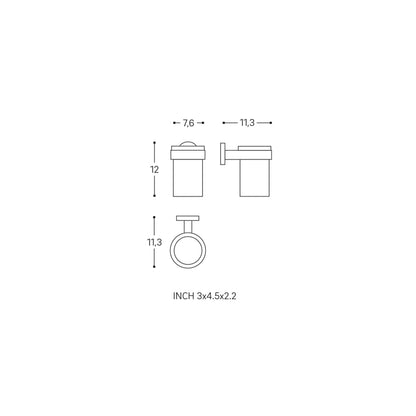 Porte-rouleau de papier avec couvercle Start