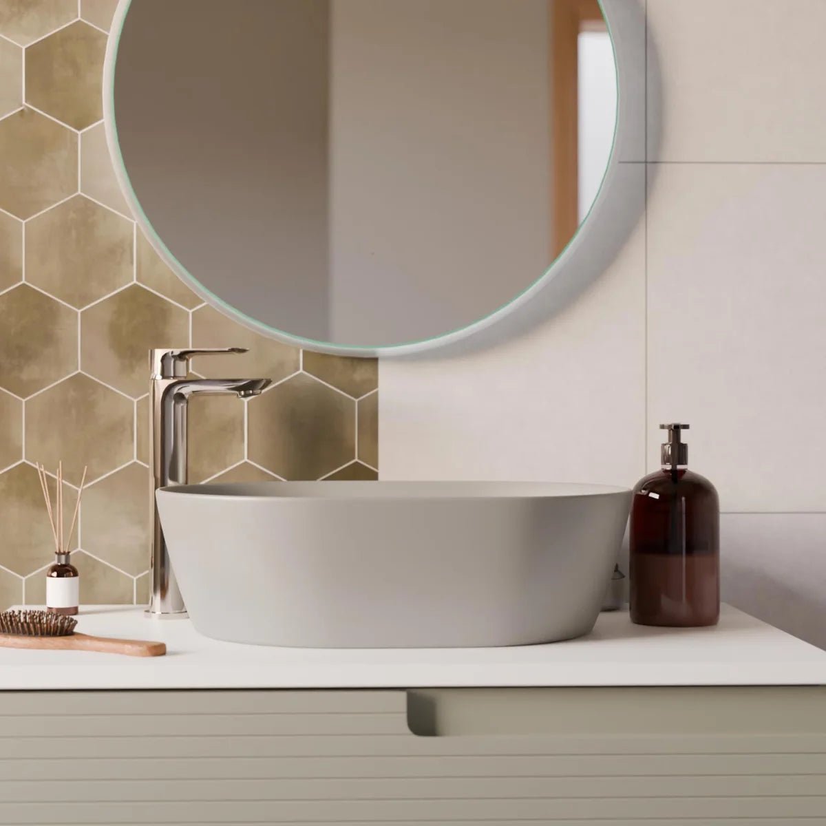 Lavabo ovale Yaco