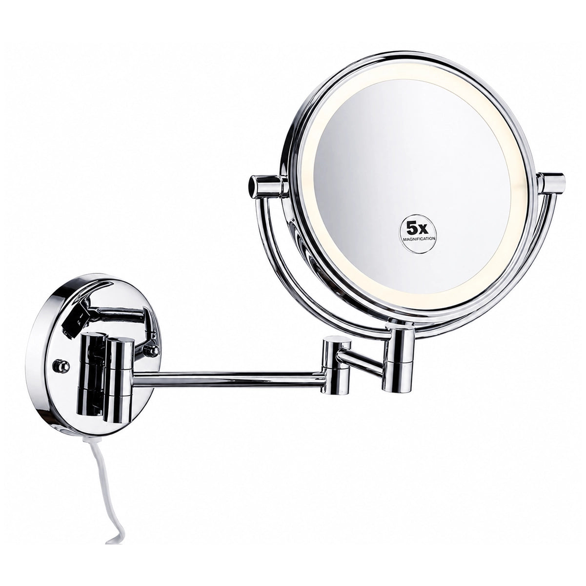 Miroir grossissant avec éclairage