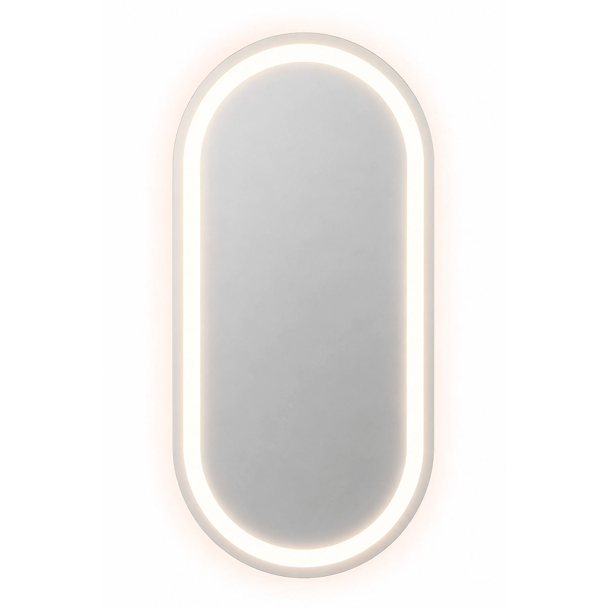 Miroir bain ovale lumineux Noxis
