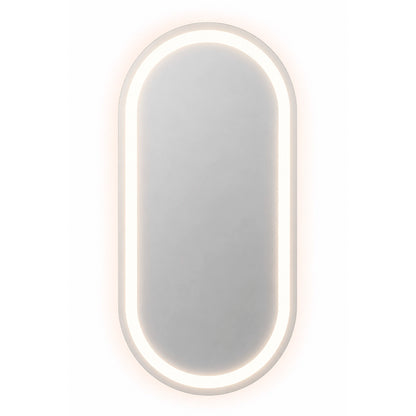 Miroir bain ovale lumineux Noxis