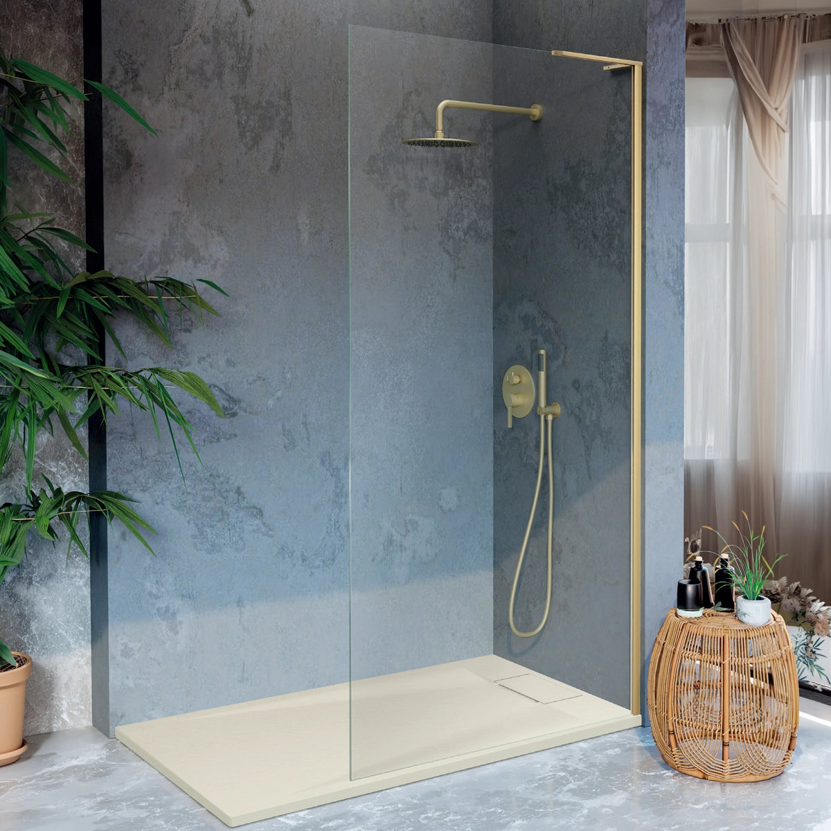 Panneau fixe douche Fresh