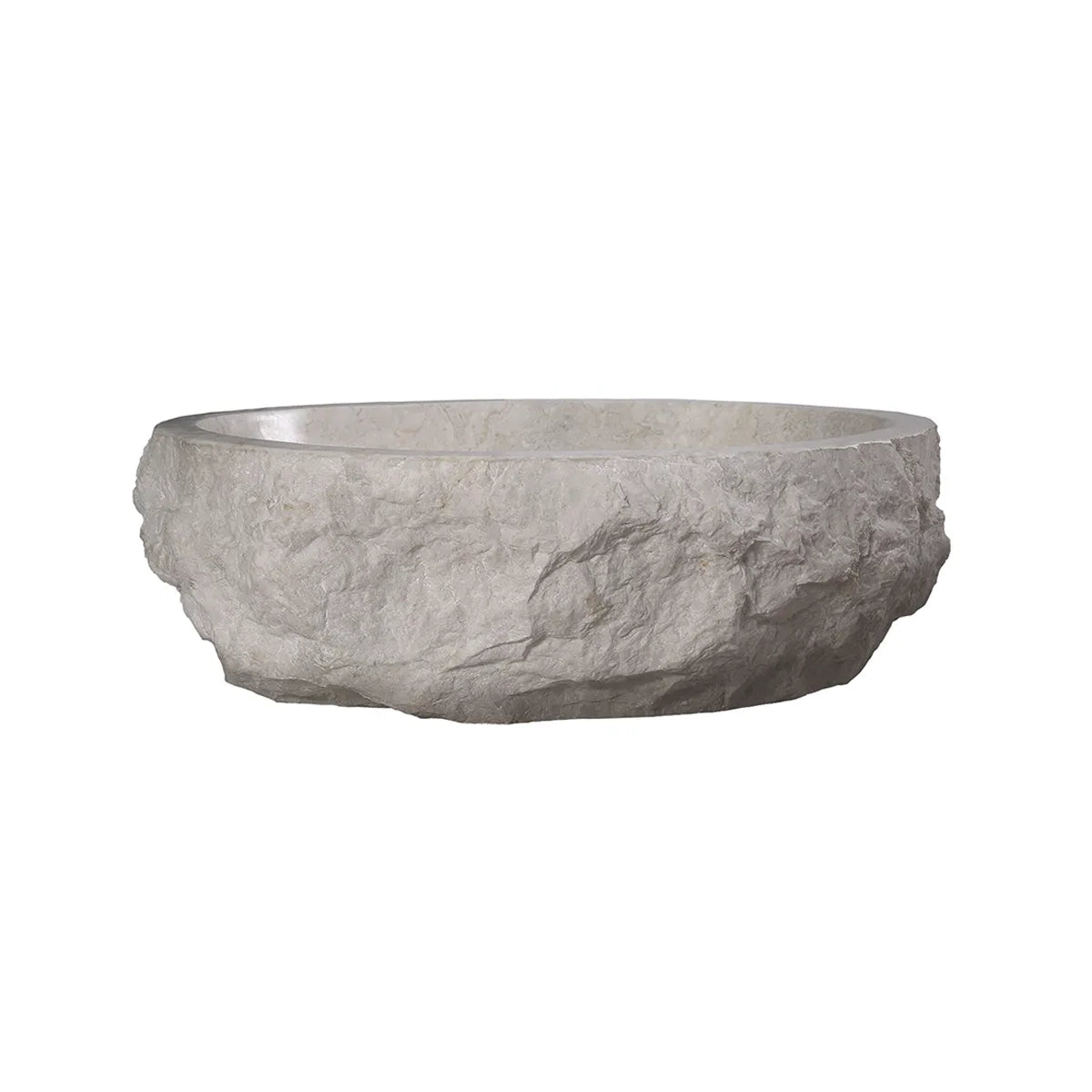 Lavabo en pierre à poser sur plan Galba