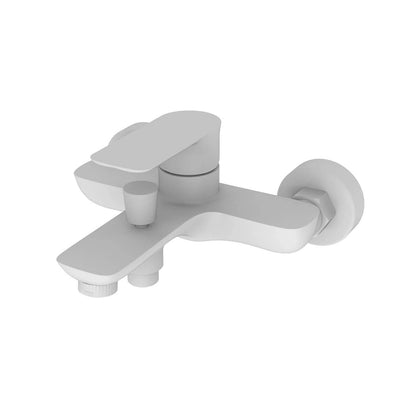 Robinet blanc brillant Flat