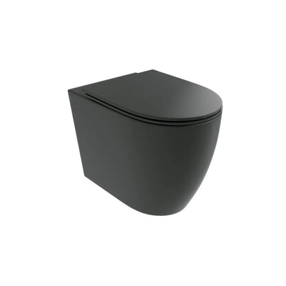 WC compact noir mat Elba