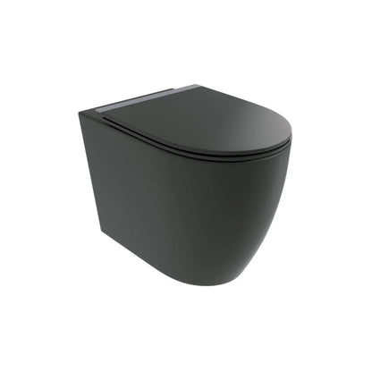 WC compact noir mat Elba