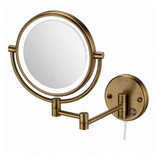 Miroir grossissant avec éclairage