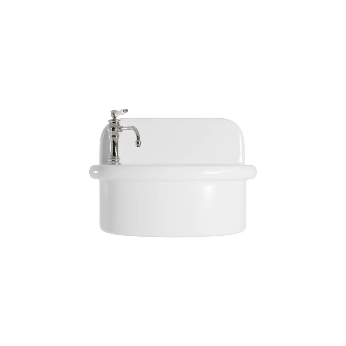 Lavabo retro blanco Robin - Thebath