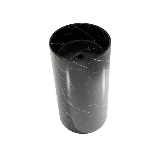 Lavabo effet marbre noir Lijar