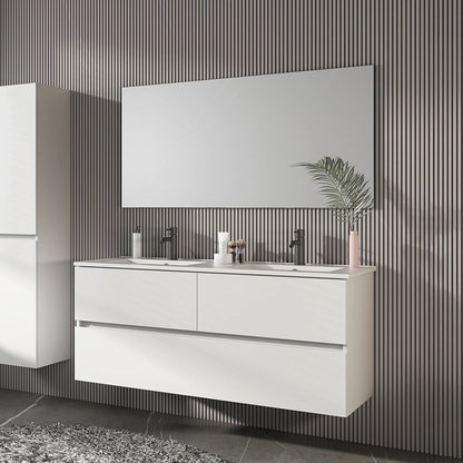 Meuble de lavabo moderne Zahara 