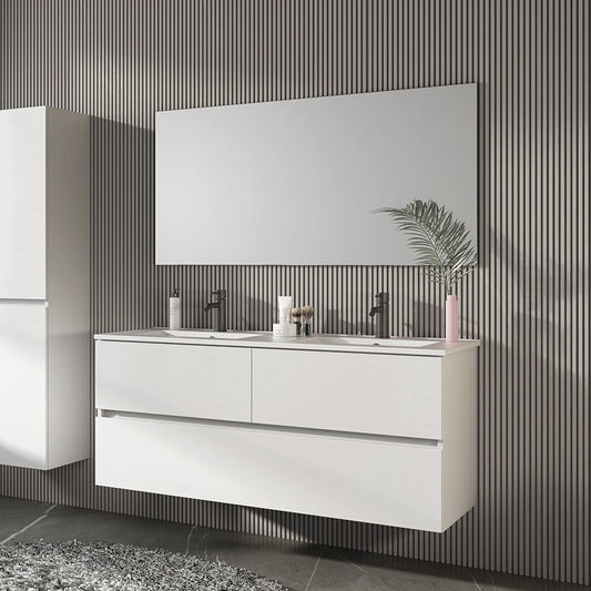 Meuble de lavabo moderne Zahara 