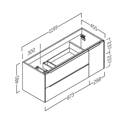 Meuble de salle de bain Cenit